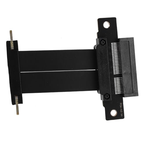 Cable de extension para tarjeta grafica PCIe 4.0 X4 con giro de 90 grados y 8Gbps 3