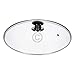 Couvercle universel de casserole en verre 30cm