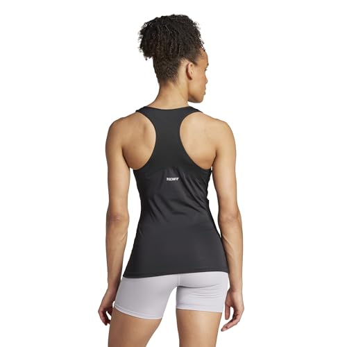 adidas Damen Techfit Racerback Training Tank Top Shirt, Black, S – Ansicht 2
