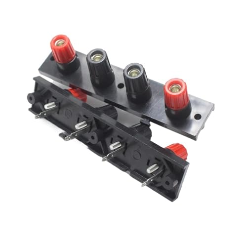 Tester di corrente 1 pz WP Jack a banana esterno 4 pin Altoparlante Amplificatore Clip for filo Presa WP4 Interruttore terminale a molla a poli