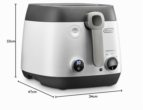 Friteuse DeLonghi FS 6067 avec thermostat ajustable et capacite familiale - 5