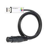 [INTERFACE CONVIVIALE] Interface USB DMX facile à utiliser avec processeur pour un fonctionnement fluide.