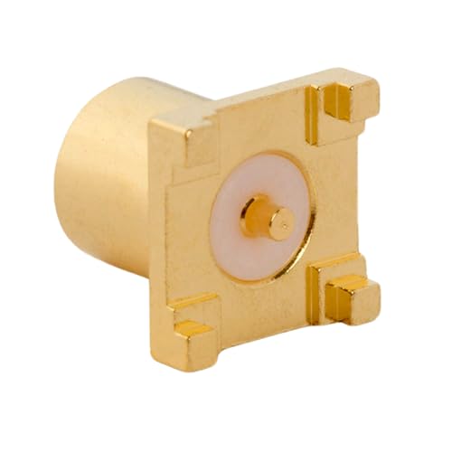 Pack of 2 252117-75TR MCX Connector Receptacle, Female Socket 75 Ohms Surface Mount Solder :RoHS