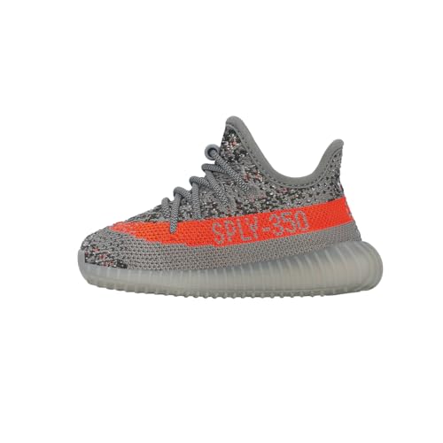 adidas Infant Boys Yeezy Boost 350 V2 Slip On Sneakers Shoes Casual - Grey2