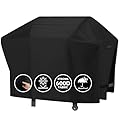 Heavy Duty 600D Grill Cover Fit for Blackstone Pro Series 22" 2 Burners Griddle 2165 2063 and fit for Captiva Designs 4-Burner Propane Gas BBQ Grill with Side Burner Cover