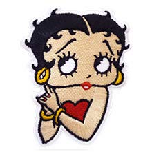 Amazon.co.jp: ベティー ブープ キャラクター ワッペン 刺繍 アイロン