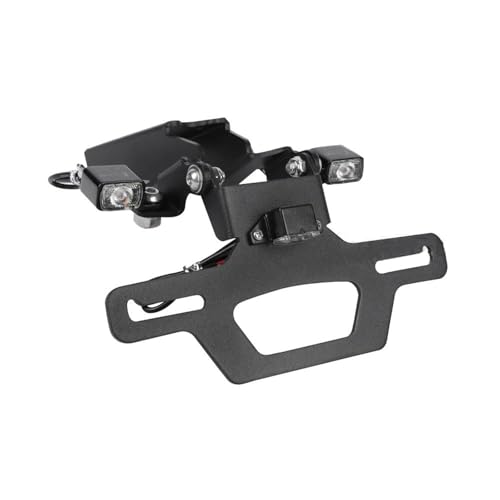 MISINIOKIM CB500 Hornet 500 CB750 Hornet 750 2025 �p �܂肽���ݎ��i���o�[�v���[�g�z���_�[ ���A�E�B���J�[ �e�[���t�F���_�[�G���~�l�[�^�[ �o�C�N�p �i���o�[�v���[�g�u���P�b�g(A Holder and F