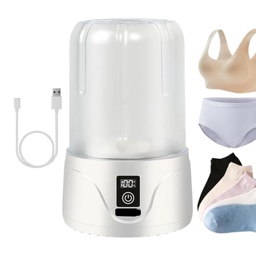 Lave-linge sous-vêtements portable rechargeable pour ne plus laver sa lingerie à la main
