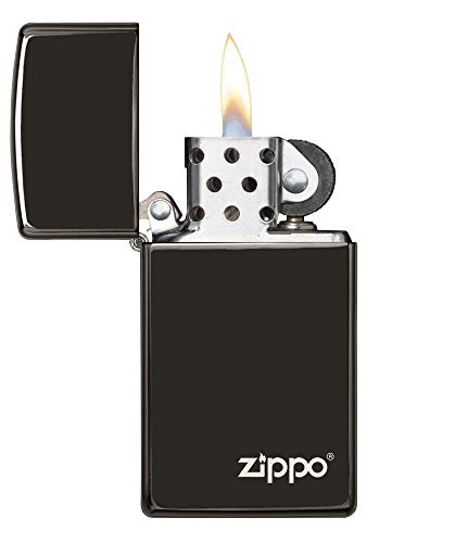 Encendedor Zippo Slim Ebony Pocket miniatura 3