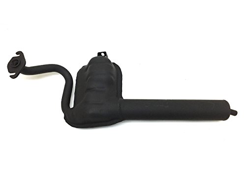 Auspuff Auspuffanlage passend für Honda Wallaroo/Fox (mit E-Prüfzeichen) – Hochwertige Auspuffanlage passend für Peugeot T057 (Fox)