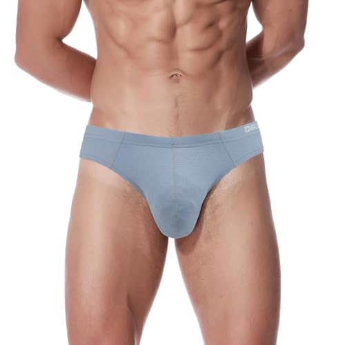 Men’s Underwear Micro Mesh Breathable Briefs Expanded Bulge Enhancing Pouch Full Back Fit Comfort2