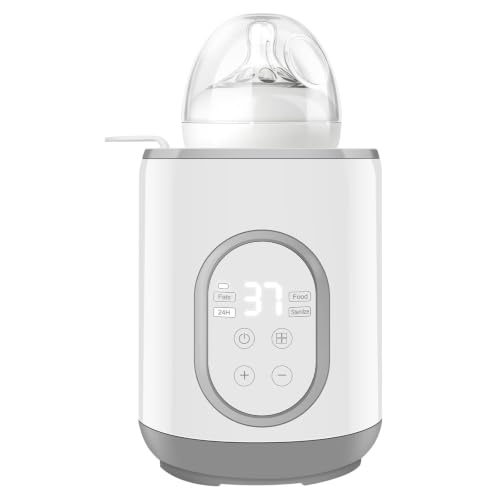 Vicloon Scaldalviette per bambini, 8 in 1 multifunzione, senza BPA | Scaldabiberon e sterilizzatore, riscaldamento rapido, scongelamento, controllo della temperatura, per tutti i biberon