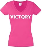JINTORA T-Shirt - Chemise Femme Rose - V-Cou - Taille XXL - Obama Victoire - Barack - JDM/La Coupe - pour la fête Carnaval Travail et Loisirs