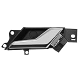 Interior Door Handle, Compatible with 2012 2013 2014 2015 Chevy Captiva Sport | 2008 2009 2010 Saturn Vue, Front / Rear Inside Right Passenger Side | Replace# 96861999 96660864 20983661 Inner Handle