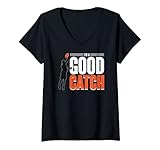 Photo Gallery donna sono una buona cattura - ultimate frisbee player game team frisbee maglietta con collo a v Photo Gallery donna sono una buona cattura - ultimate frisbee player game team frisbee maglietta con collo a v