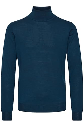 CASUAL FRIDAY CFKonrad Merino Roll Neck Knit Herren Rollkragen Pullover, Größe:XXL, Farbe:Dress Blues Melange (1940241) – Ansicht 1