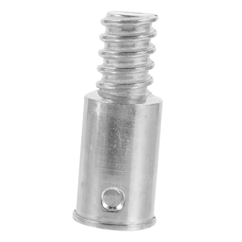minkissy threaded head headgear thread aluminum rod broom handle connector aluminum alloy brooms Accessories Stainless steel broom handle tip replacement extension rod appendix