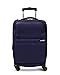 Genius Pack G4 22' Carry On Spinner Luggage - Smart, Organized, Lightweight Suitcase (G4 - Navy)