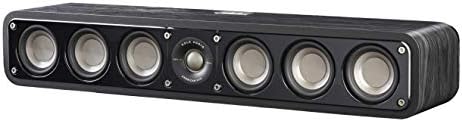 Polk Audio Signature Series S35 Center Channel Speaker (6 Drivers) | Surround Sound | Power Port Technology | Detachable Magnetic Grille