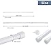 Curtain Rod Spring Tension Rods Adjustable 28-43 Inches,5/8