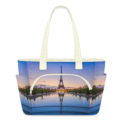 Sac fourre-tout Paris Tour Eiffel pour femme : fini les sacs lourds en voyage et au sport