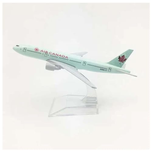 Image of Breatoi ! Diecast Aeroplane Scale Model: (Air Canada B777 (16 cm)), 6 +, Green