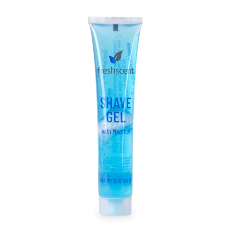 Shave Gel Tube (clear tube) 3 oz. 144's units/cs