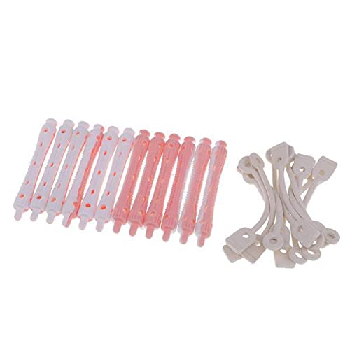 2x12x Hair Curler Clamps Hairdreser Perm Rods Styling DIY Tool 7 x 1cm| Rollers & Curlers| Care |Health Beauty-image-18