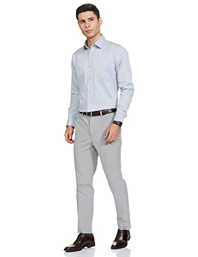 Image of Raymond Men Cotton Structure Slim Fit Shirt