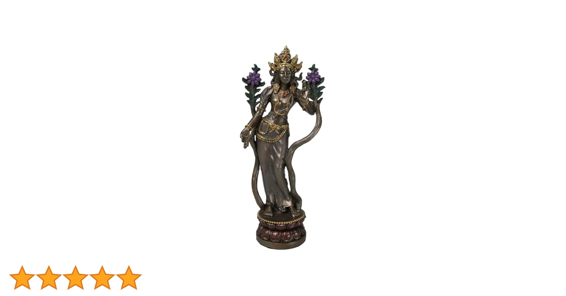 Amazon.co.jp: Ebros チベット仏教 神 双対性 Arya Khadiravani