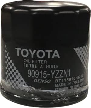 Filtro de óleo do motor Toyota Genuine 04152-YZZN1 para óleo 0W-16 – 1 unidade
