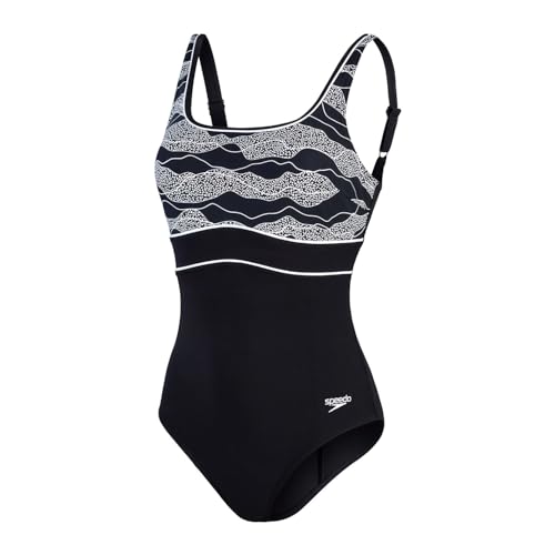 Maillot de bain Eclipse PT 1PC AF Noir Speedo pour femme adepte de natation