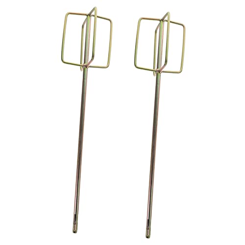 jojofuny 2 Pcs Stirring Rod Cement Sticks Epoxy Mixers Electric Tool Parts Electric Tool Accessories Alloy Mix Rods Electric Drill Accessories Oil Paint Mixing Rods Mixers re-usable