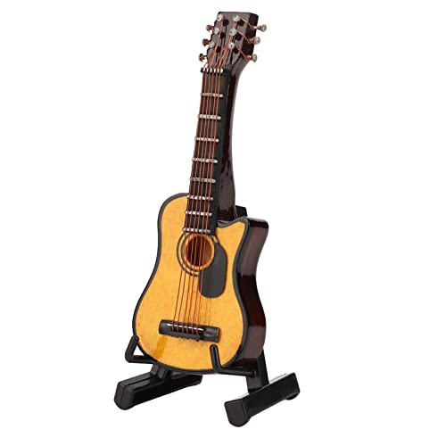 RvSky Modèle Ornement Mini Modèle de Guitare Brun Rougeâtre 3.3in Longueur Modèle de Guitare Miniature Décoration avec… - Les Beatles, Paul McCartney, John Lennon, RIngo Starr, George Harrison RvSky Modèle Ornement Mini Modèle de Guitare Brun Rougeâtre 3.3in Longueur Modèle de Guitare Miniature Décoration avec… – Image 3