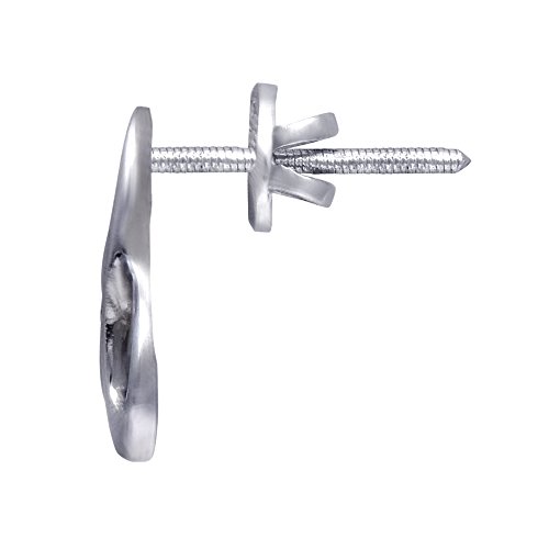 Joyalukkas Women's & Girl's 950 Platinum Stud Earrings - Image 4