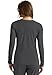 Healing Hands Women's Underscrub Soft Knit Melissa Longsleeve Scrub Tee with Breathable & Easy Care Fabric Plus Size 5047, 2XL, Charcoal