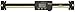Mitutoyo 572-310-10, Vertical Digimatic Scale Unit, 0 - 4" X .0005"/0.01mm, With Output