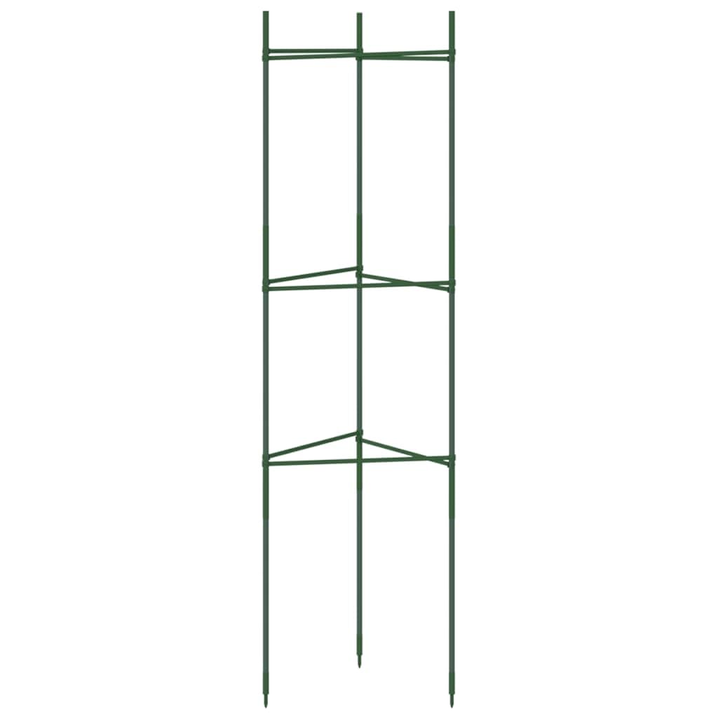 2-częściowa klatka na pomidory, 116 cm, stal z powłoką PE, łącznik PP, regulowana podpórka do pomidorów, ogórków, fasoli i róż w ogrodzie i szklarni