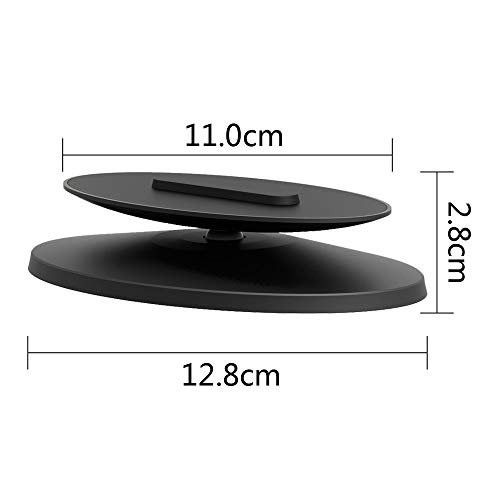 TUTUO Supporto Regolabile per Echo Show 8 / Echo Show 5. Rotazione a 360 Gradi, Base dell'altoparlante Magnetico Echo (Nero) - Image 5