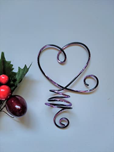 Purple Miniature Tree Topper For Christmas Holiday Decorating #TOP8