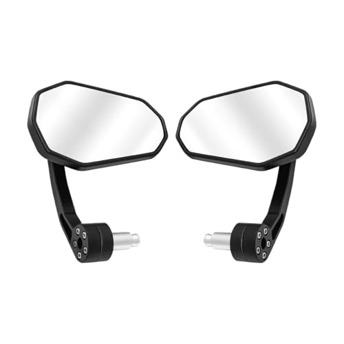 Espejos retrovisores universales 22mm con cristal antivibración para Honda CB650