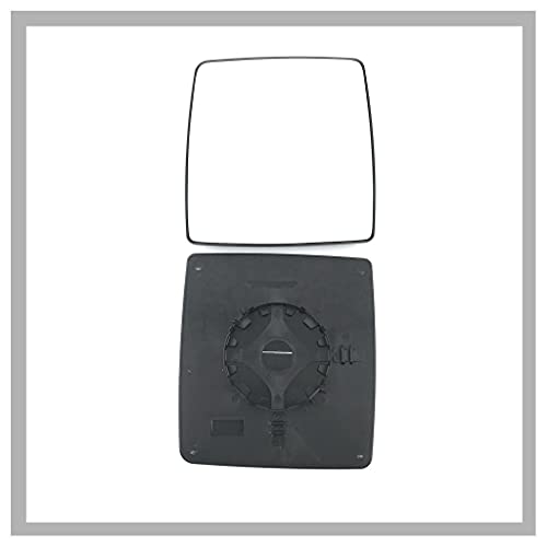 Fits Vauxhall Combo, For 2010 to 2016 [ Model MK5 VAN ] Convex Wing Mirror Glass LEFT HAND (UK Passenger Side)