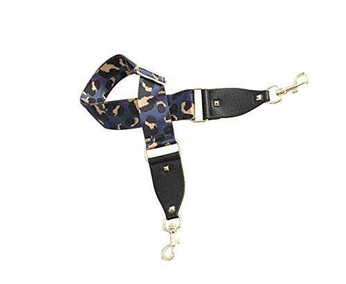 1.97"Wide Strap Adjustable Crossbody Bag Strap Replacement All-Match Canvas Strap Purse Strap Handbags Strap (Dark Blue)