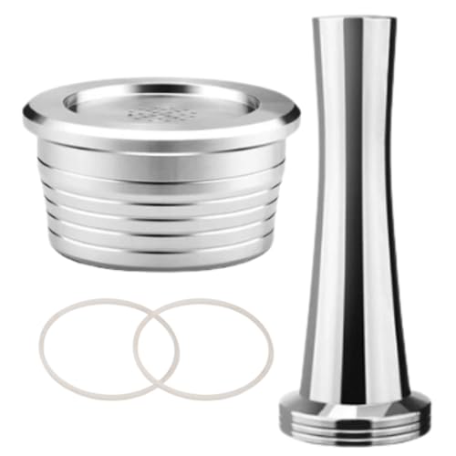 Cápsula Delta Q Inox Mini Cool Cafe Moído + Tamper, Capsula Para Maquina DELTA Q QUICK - DELTA Q QOOL EVOLUTION (NDIQ7323) - DELTA Q LIP - DELTA Q MINI COOL - DELTA Q MILK QOOL