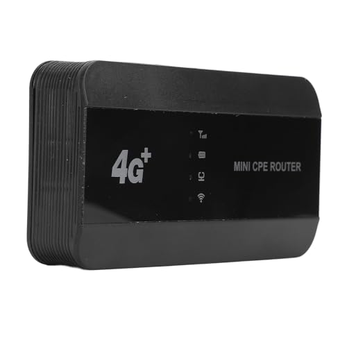 Image of AMONIDA Portable 4G LTE WiFi Hotspot Router, 300Mbps High Speed with RJ45 & USB C Port, 10 Device Connections, 3000mAh Battery for Travel, Laptop, Mobile Devices