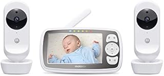 Motorola Connect20-2 Video Baby Monitor with Two Cameras – 4.3