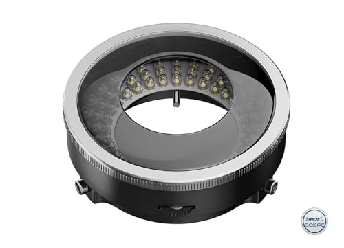 Smart Scope Polarisierter LED-Ring für Mikroskop, Stereo-Lampe für Schmuckreparatur