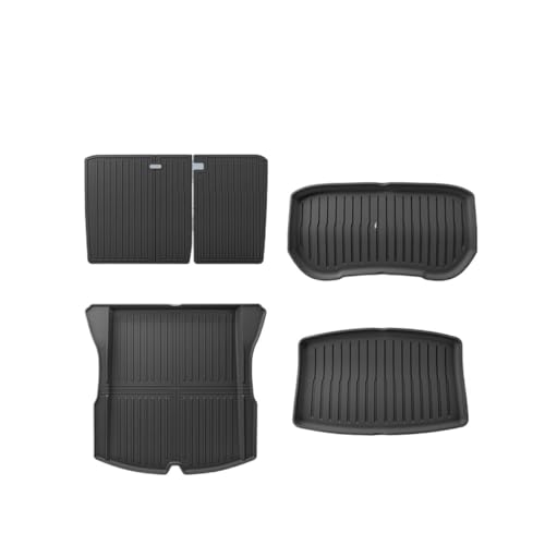 Tapis voiture Model 3 Highland 2024 étanches et coussinets de coffre lavables