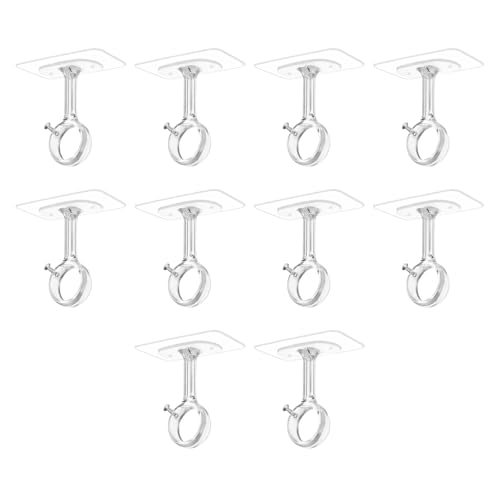 調節可能なカーテンロッドブラケット再利用可能な窓フックツール多用途ホーム窓用高強度粘着フック