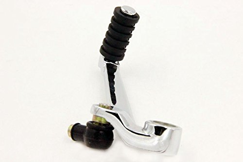 XKH- Motorcycle Chrome Aluminum Folding Gear Shift Levers Compatible with 1999-2006 Honda CBR 600 F4/F4i [B00Y7CFAU2] - Thumbnail 5